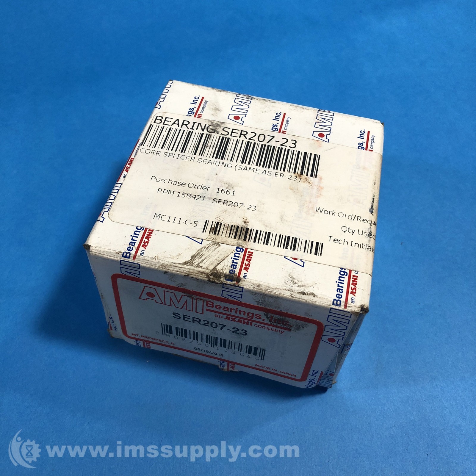AMI Bearings, Inc. SER207-23 Corr Splicer Ball Insert Bearing FNFP