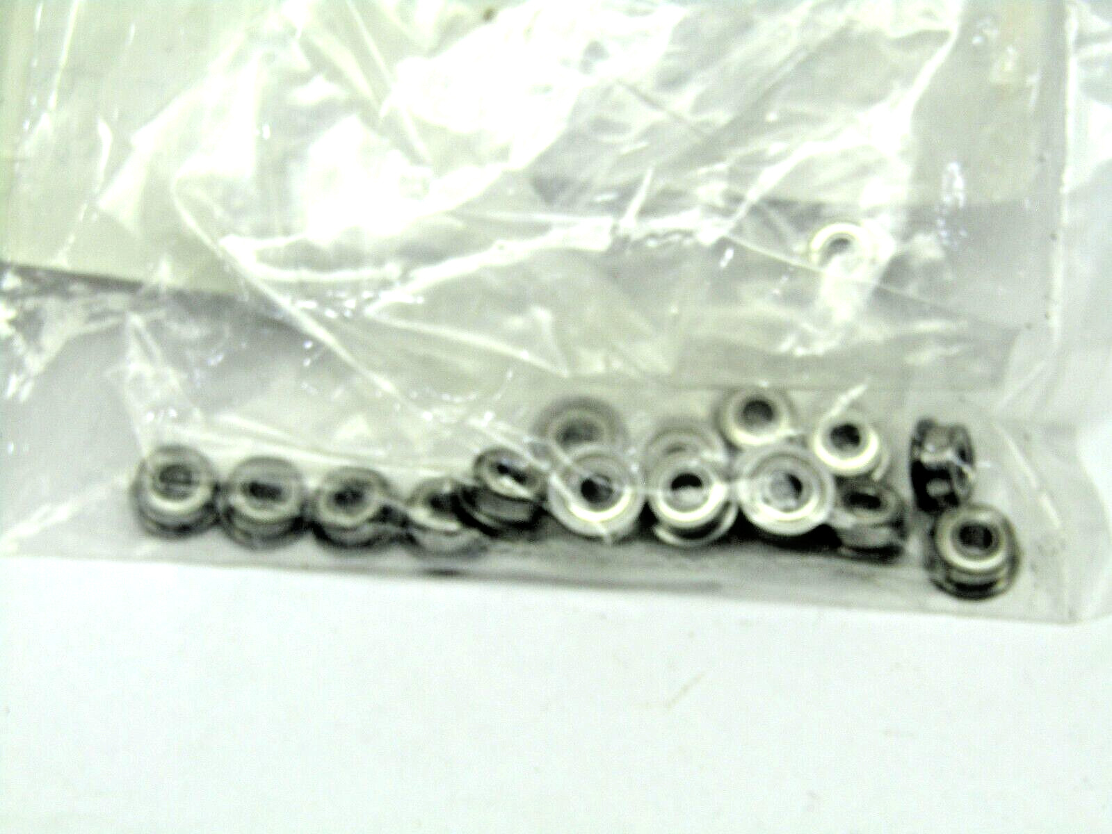 (Lot of 16) NSK Japan F693-ZZ 3mm X 8mm X 4mm Miniature Flanged Shielded Bearing