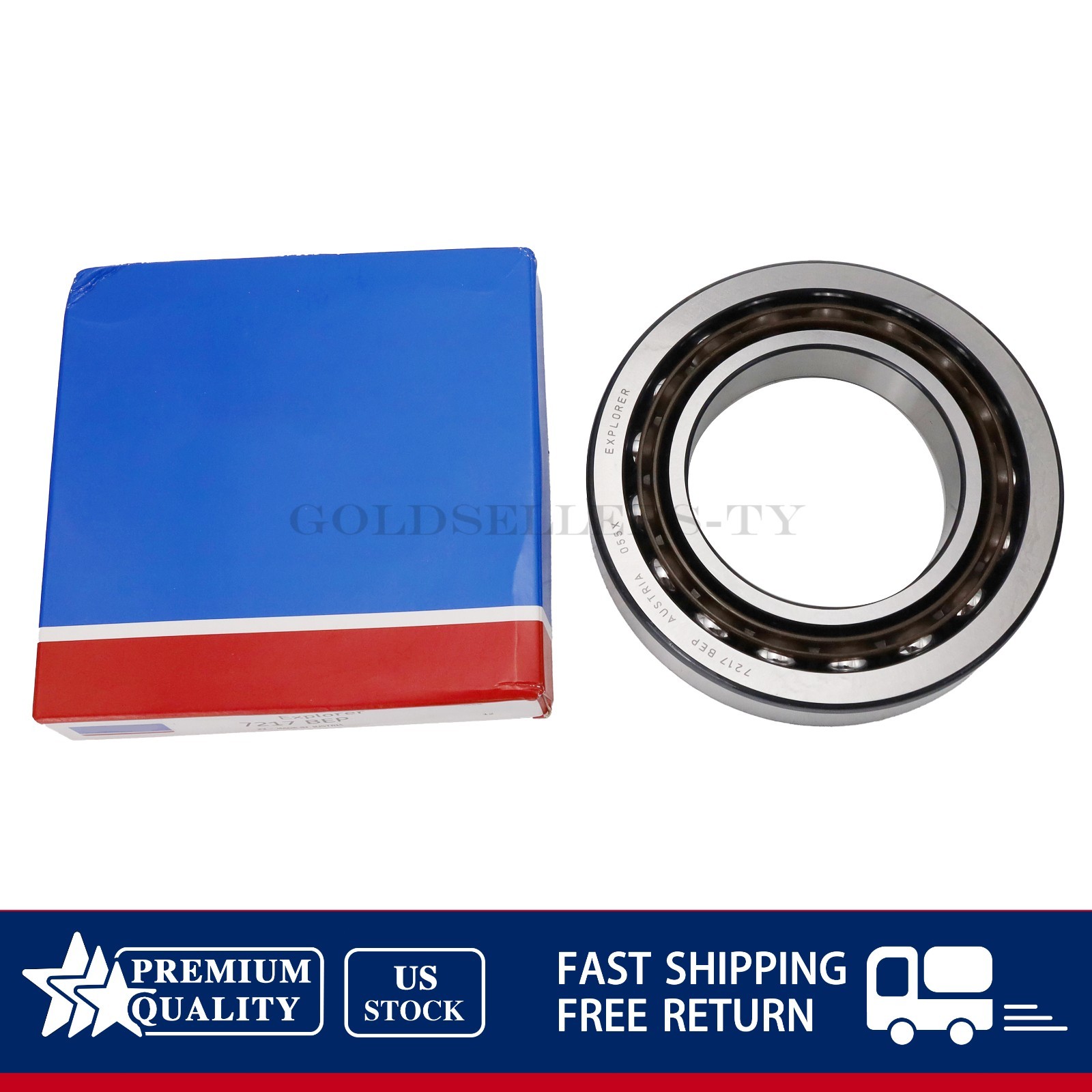 NEW Angular Contact Bearing Fits SKF 7217 BEP 85mm Bore Fast Shipping US