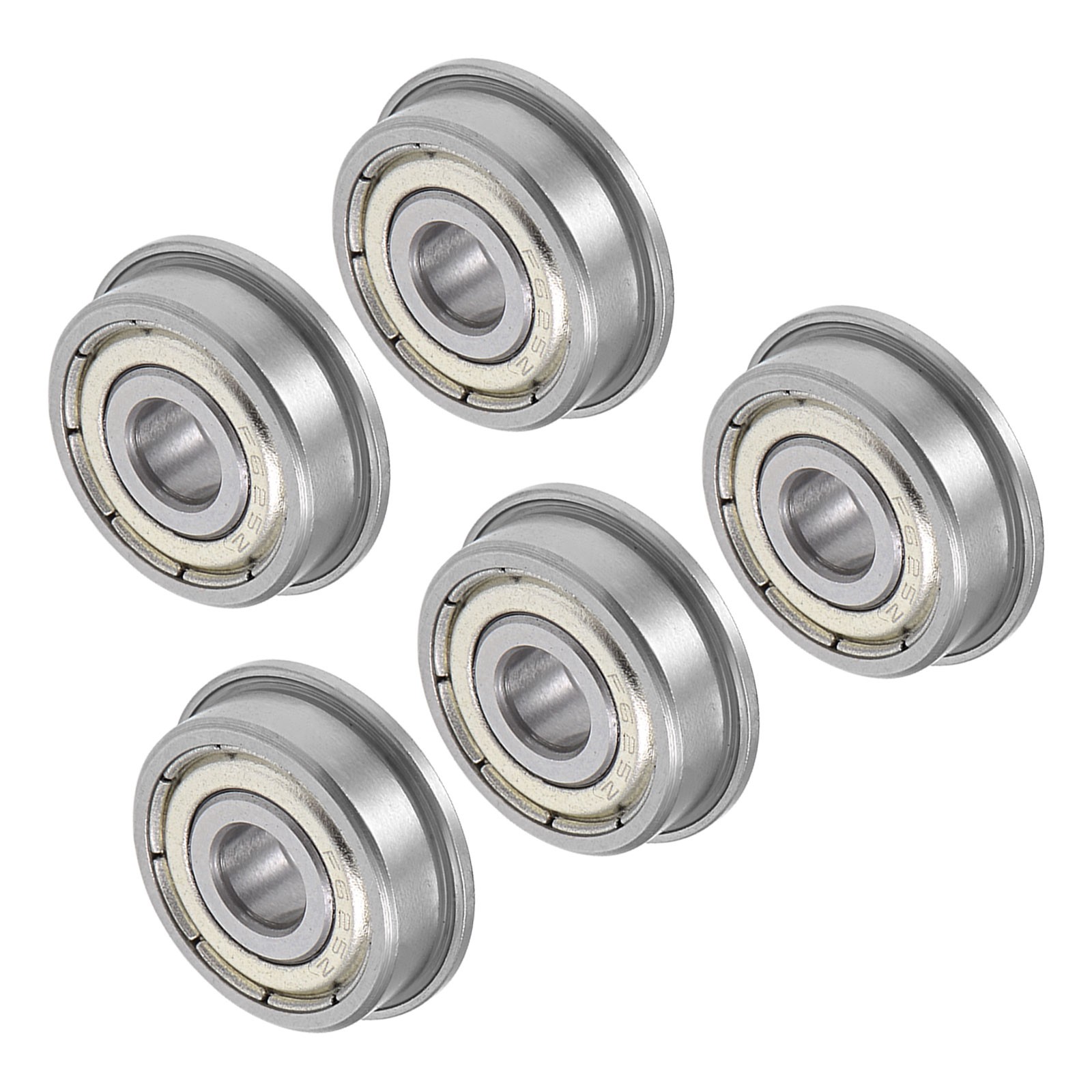 Deep Groove Ball Bearing, F625ZZ Double Sealed for Machinery, 5Pieces