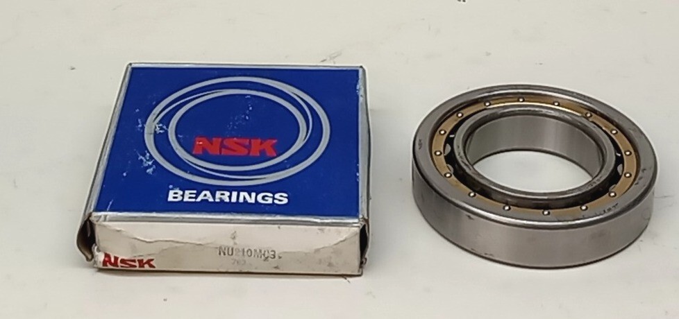 NSK NU210MC3 Cylindrical Roller Bearing 50mm ID X 90mm OD X 20mm W NU-210-MC3