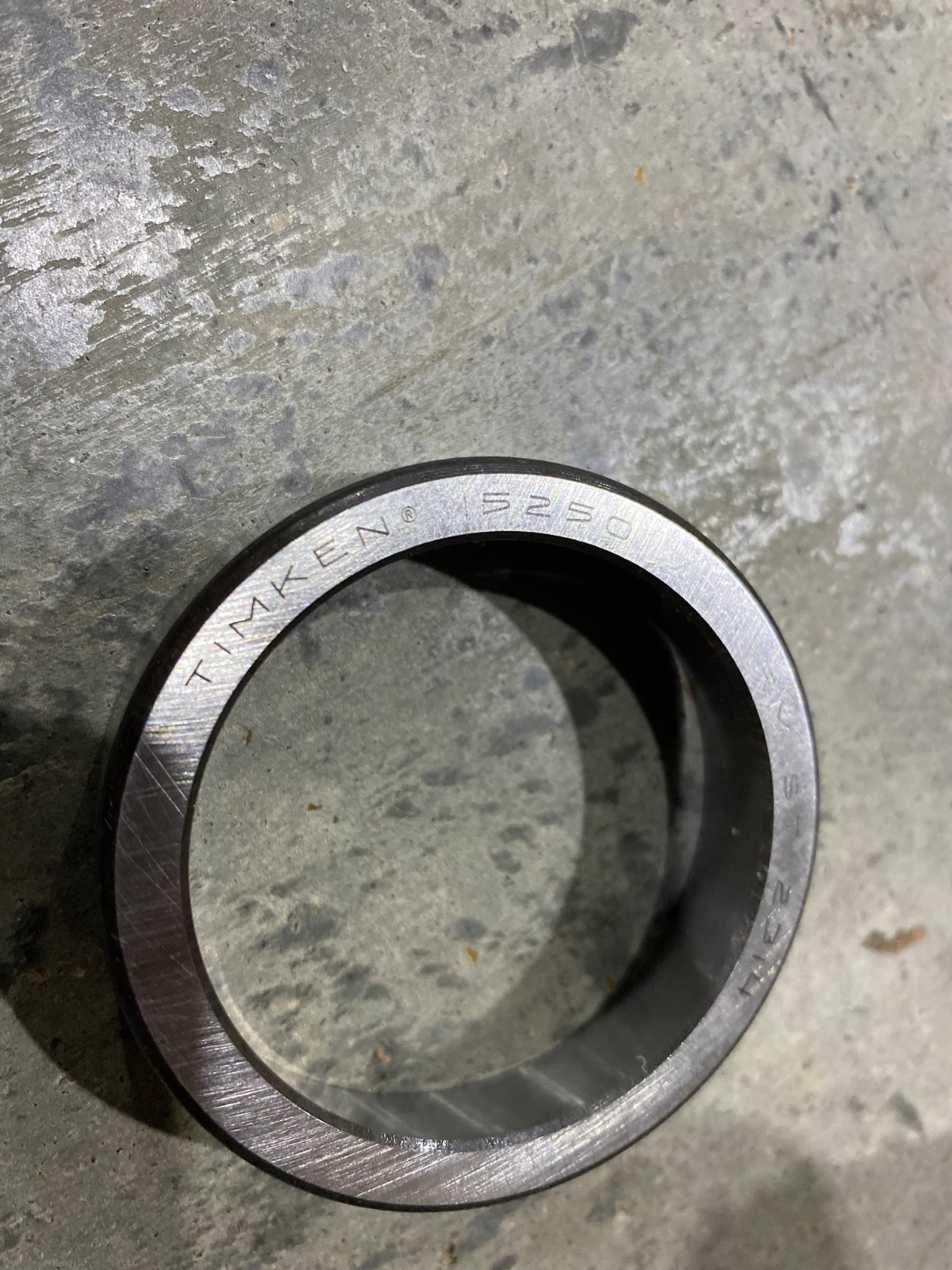 15250 Timken Tapered Roller Bearing Cup 2.5″ OD .625″ Width 15250 778 RM ST 2314