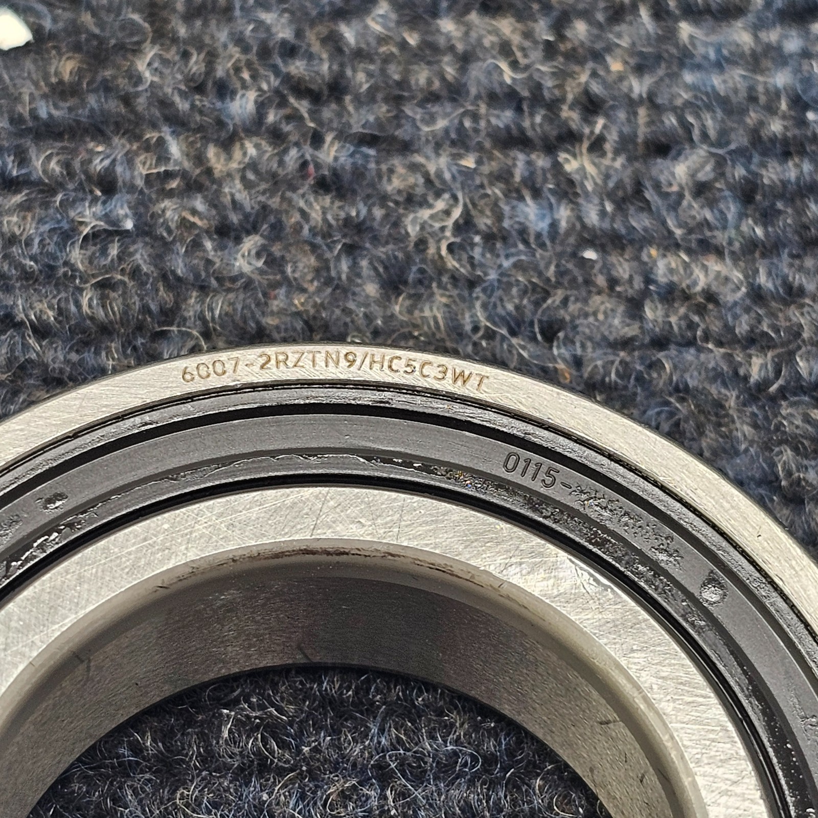 SKF 6007-2RZTN9/HC5C3WT: Single Row Deep Groove Ball Bearing