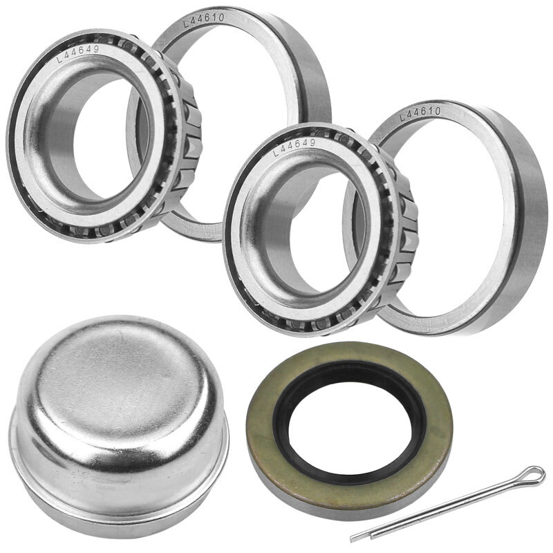 Trailer Hub Wheel Bearings Set L44649 / L44610 1-1/16″ Axle Spindle 2,000 lbs