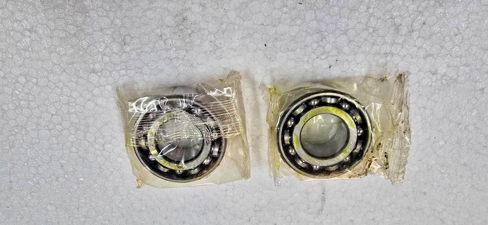 3205 C3 Double Ball Bearing ZKL NEW FORCE 3205C3 Czech 25x52x20.6 MM Lot Of 2