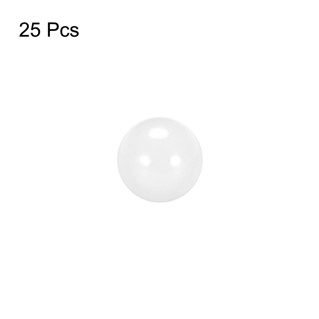 3mm Ceramic Bearing Balls ZrO2 Zirconium Oxide Ball G5 Precision 25pcs