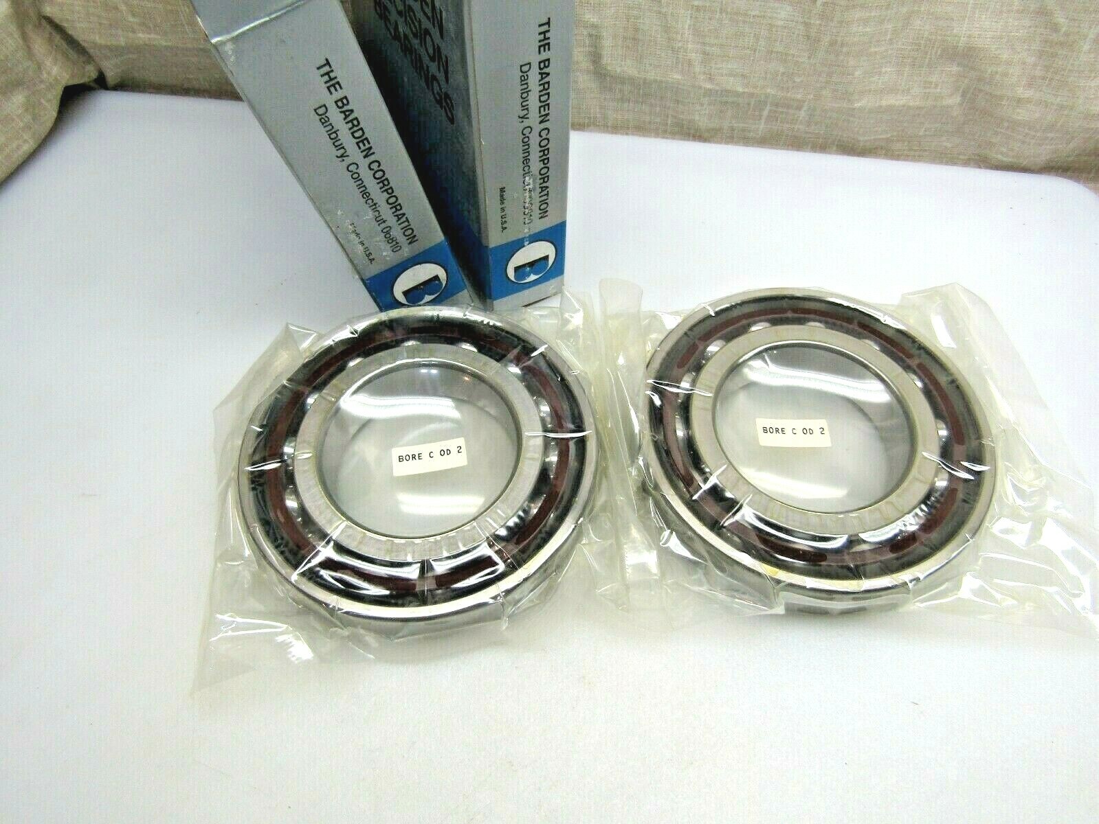Barden 2213HDM Precision 2 Bearing Set 3MM213DUM 7213 ACD 65mm X 120mm X 23mm