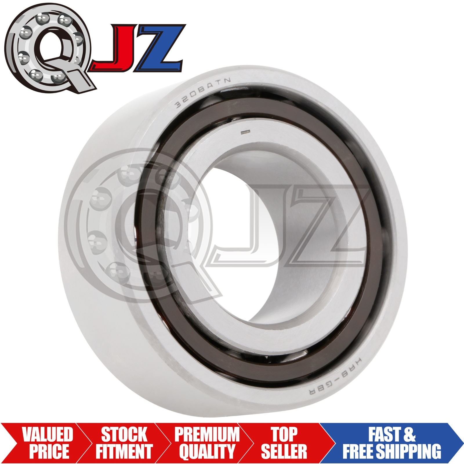 [Qty.1] 3208 Open Angular Contact Ball Bearing [40mm ID x 80mm OD x 30.2mm W]