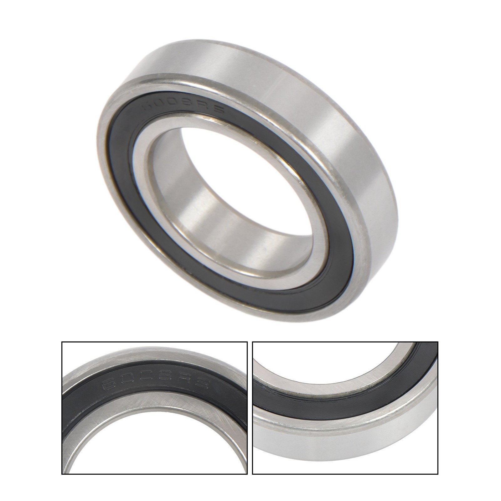 6008-2RS Deep Groove Bearings 10pcs 40x68x15mm Rubber Sealed Set