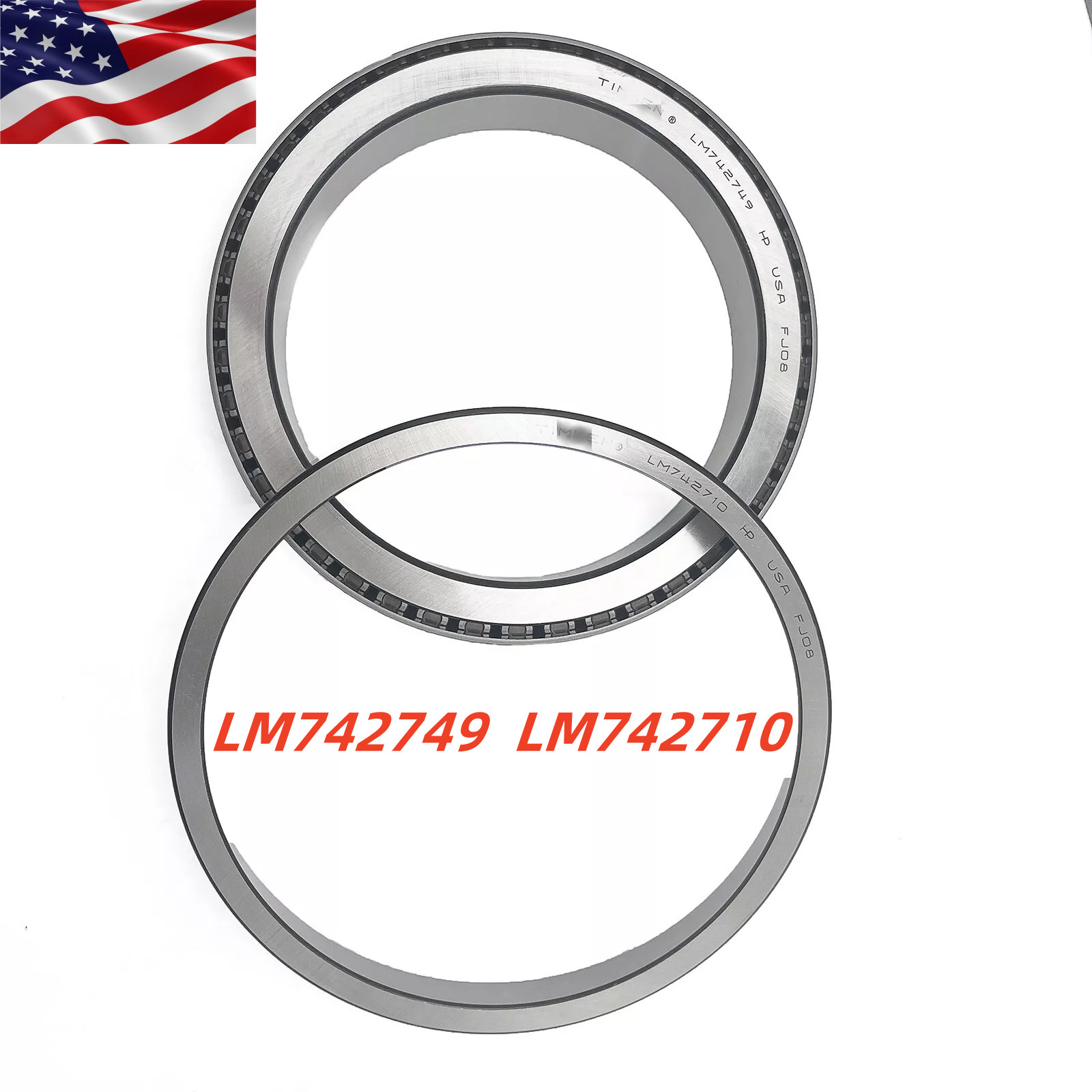 New LM742749 and LM742710 Tapered Roller Bearing Set Cup and Cone
