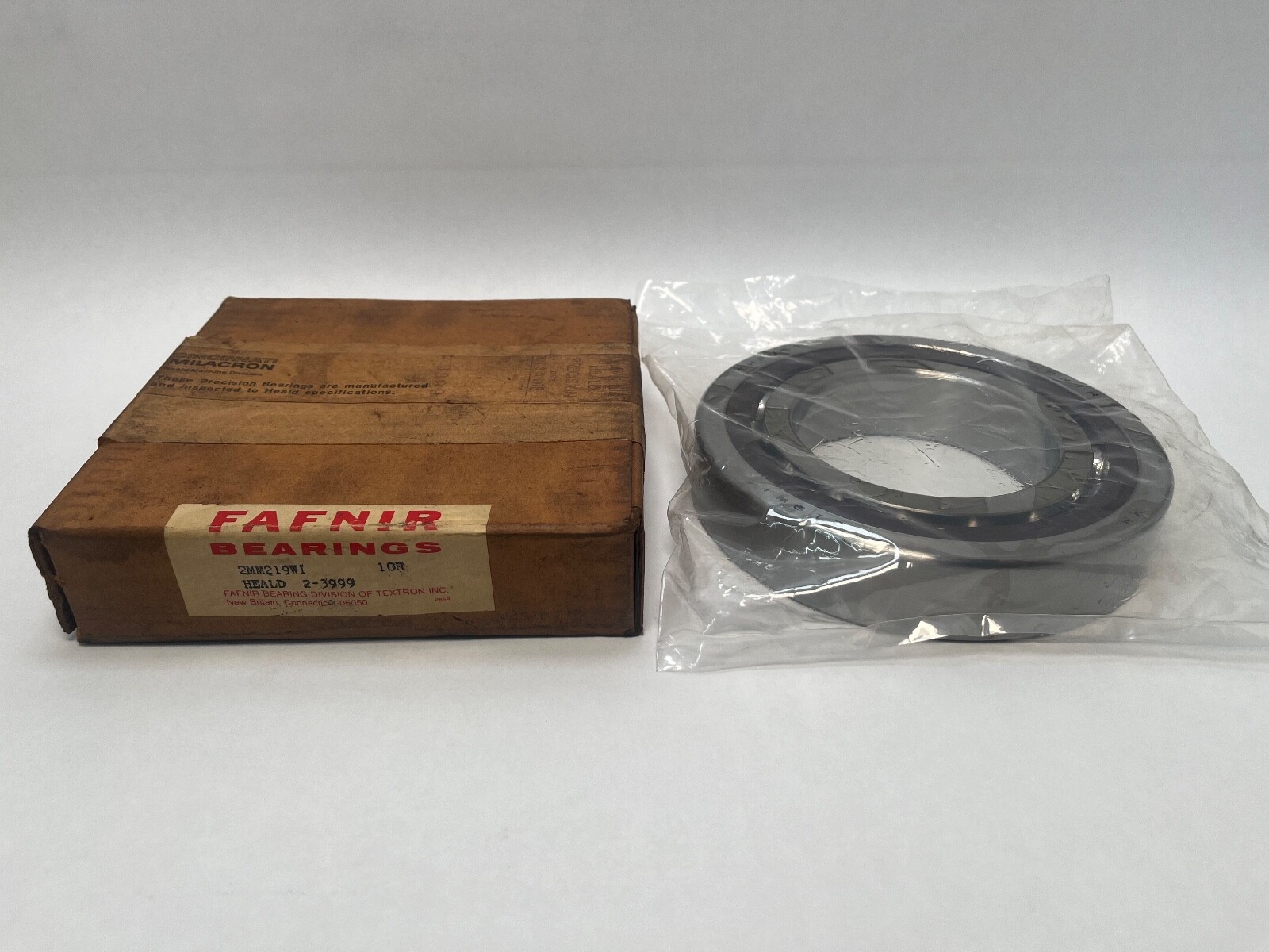 Fafnir 2MM219WI Bearing 95x170x32 mm 7219-C 2MM-219-WI USA