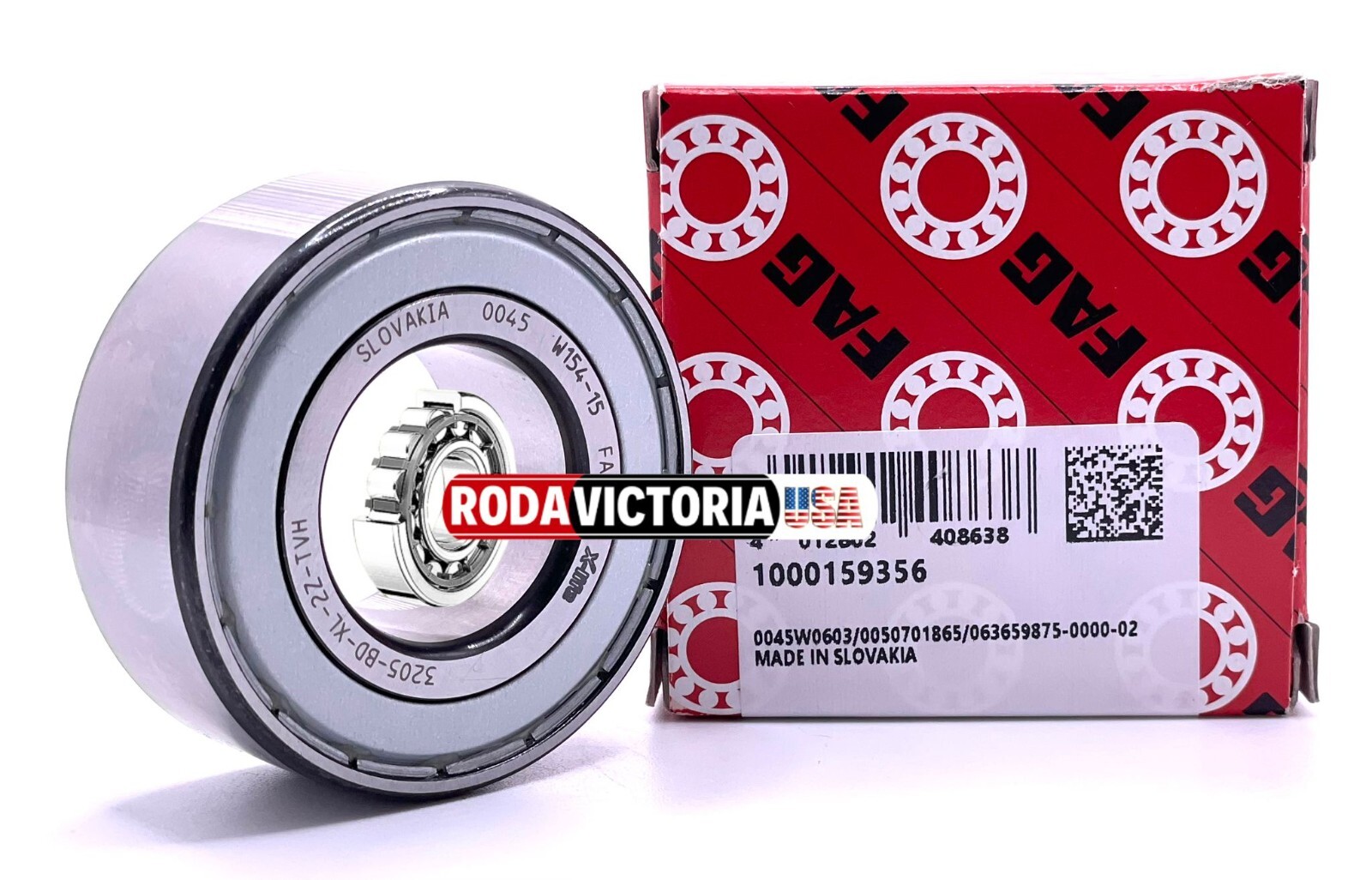 FAG 3205 BD XL 2Z TVH New Double Row Ball Bearing 25x52x20.6mm