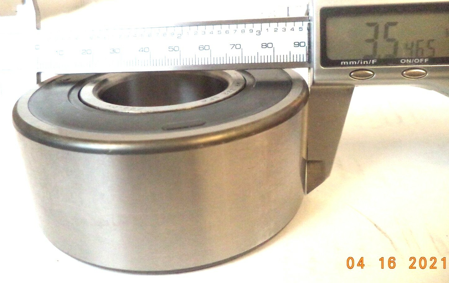 Timken Certified Double-Sealed Single-Row Radial Ball Bearing W308PP