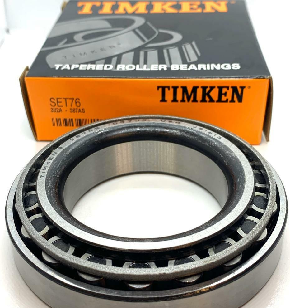 New Set76 387as/382a TIMKEN Wheel Bearing & Return Metal