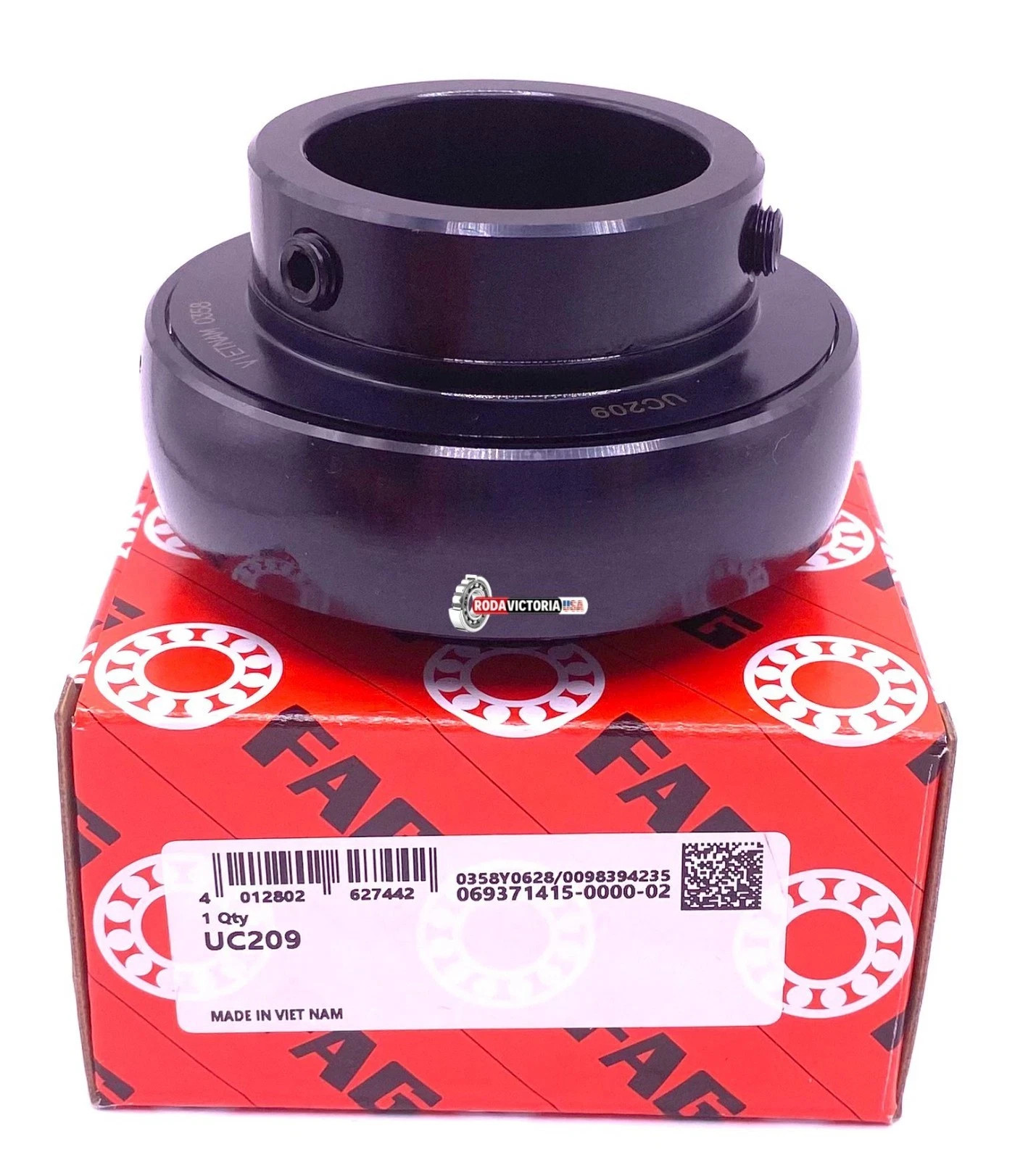 FAG UC209 Insert Ball Bearing YAR209-2F GYE45 KRRB 45mm ID