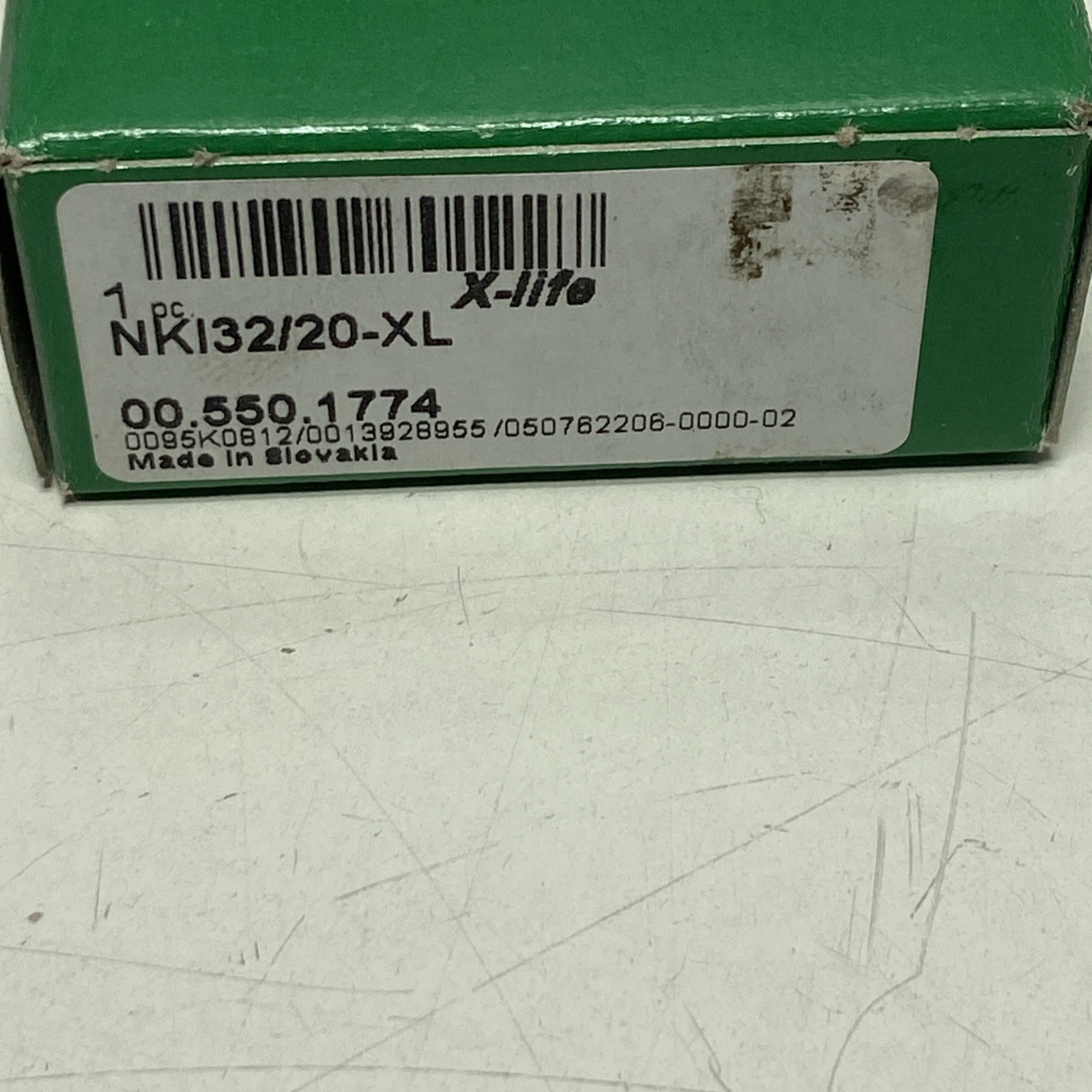 INA NKI32/20-XL Bearing, 32mm x 47mm x 20mm