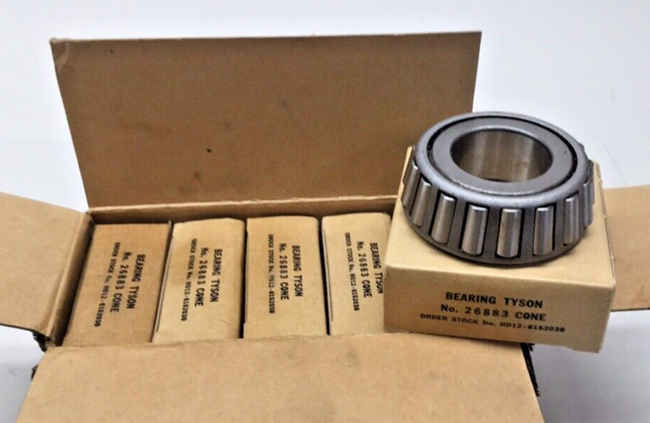 Tyson 26883 x 5 Tapered Roller Bearing Cone 26883 (Pack of 5) 1.378 ID x 1.00 W