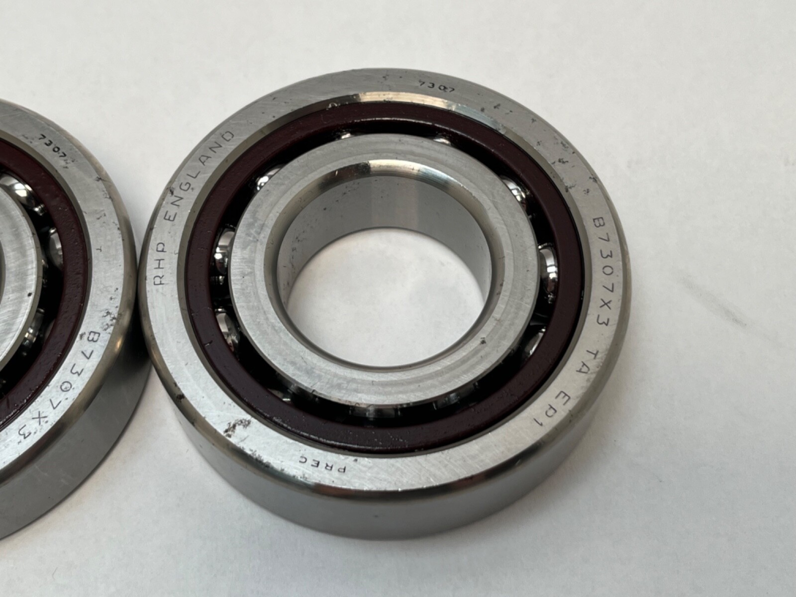 RHP 7307ET Angular Bearing 35x80x21 mm 7307E B7307X3TAEP1 England 2 Pcs
