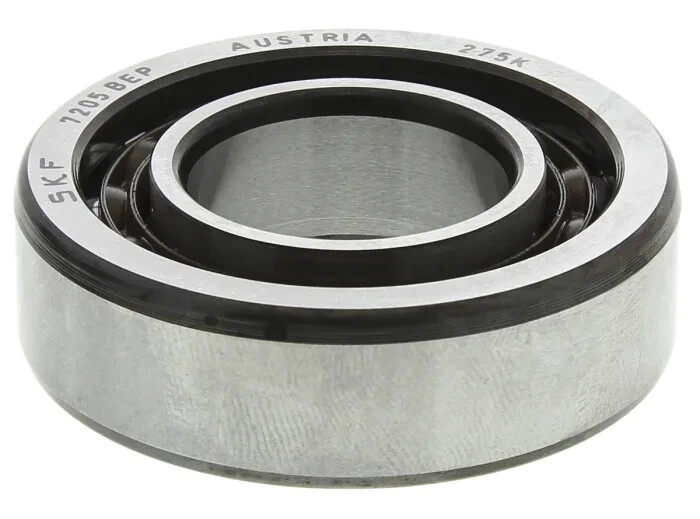 SKF 7205 BEP BEARING SINGLE ROW ANGULAR CONTACT BALL BEARING 40° 25MM BORE NEW
