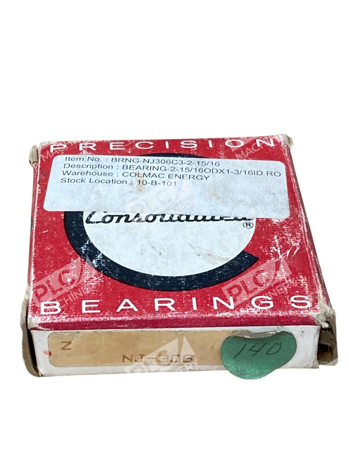 Consolidated NJ306C3 2-15/16″ Bearing NJ-306
