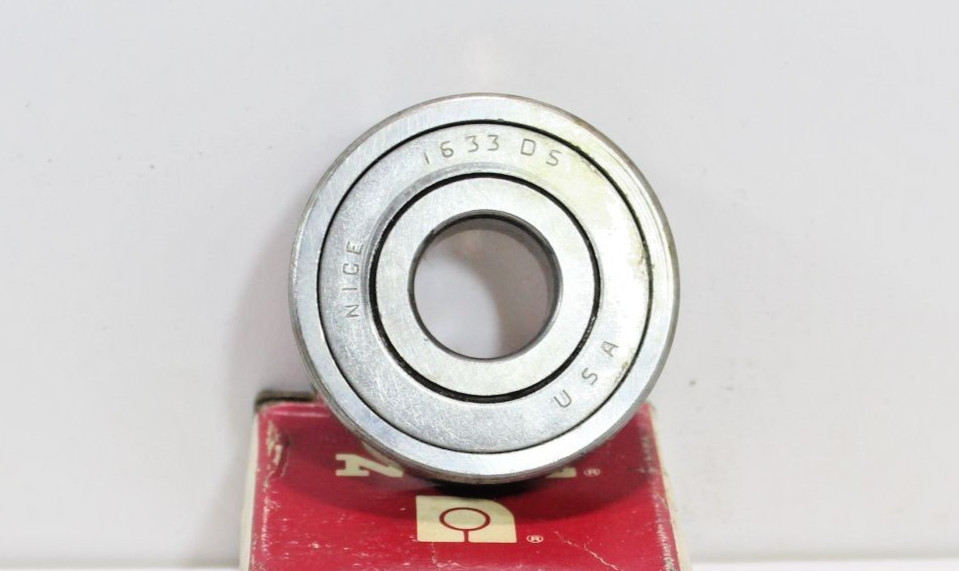 Nice 1633DS Deep Groove Ball Bearing 0.6250×1.7500×0.5000″