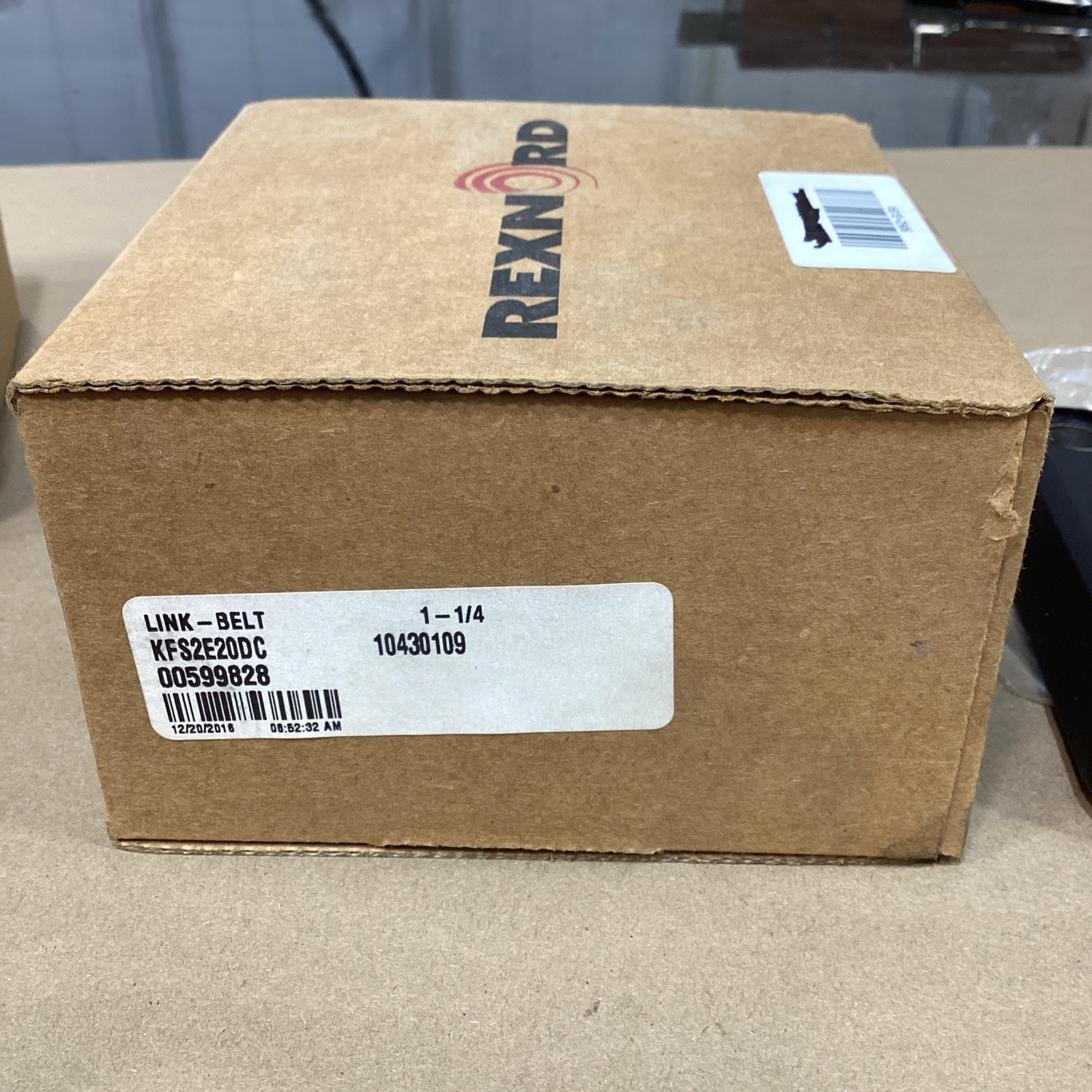 Rexnord Link-Belt KFS2E20DC, 1-1/4″, 4-Bolt, Flange Bearing, Polymer Housing