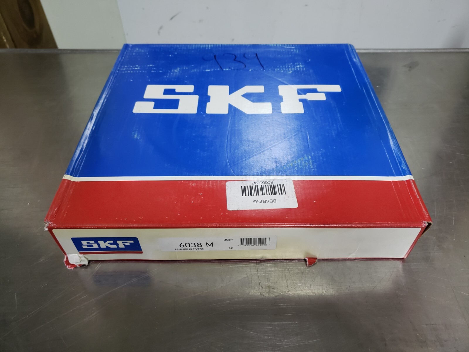 SKF 6038M DEEP GROVE BALL BEARING 190mm ID x 290mm OD x 46mm NEW SEALED BOX