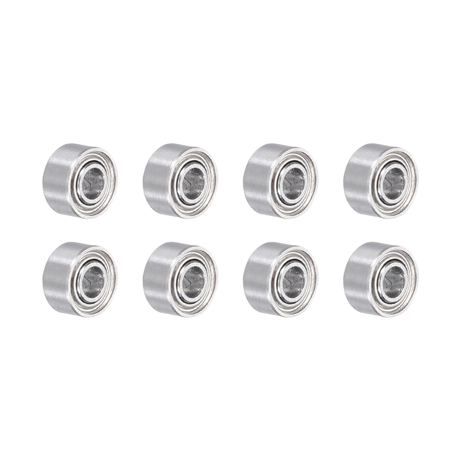 8pcs MR62ZZ Bearings 2x6x2.5mm High Carbon Chromium Bearing Steel