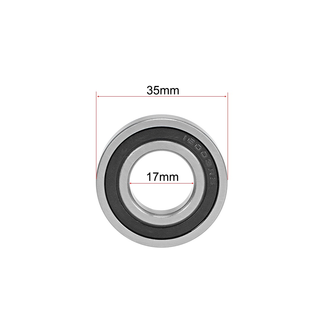 16003-2RS Deep Groove Ball Bearings 17mm ID 35mm OD 8mm 5pcs
