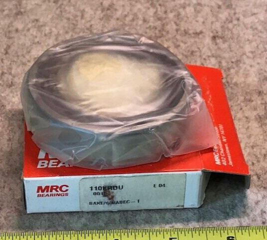 Angular Contact Bearing, 50mm Bore, 80mm OD, 16mm Wide, 15deg Cont Angle 110KRDU