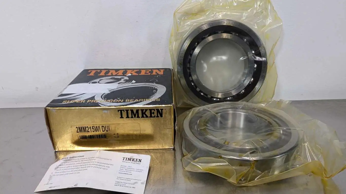 Timken 2MM215WI DUL Super Precision Bearing Set Fafnir 75mm 130mm 25mm 15
