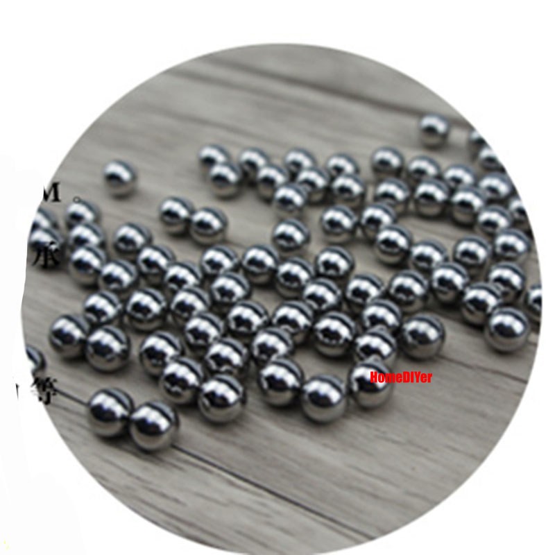 1kg Round Polished Steel Ball Diameter 6.35mm-12mm Smooth Iron Balls Metal Beads