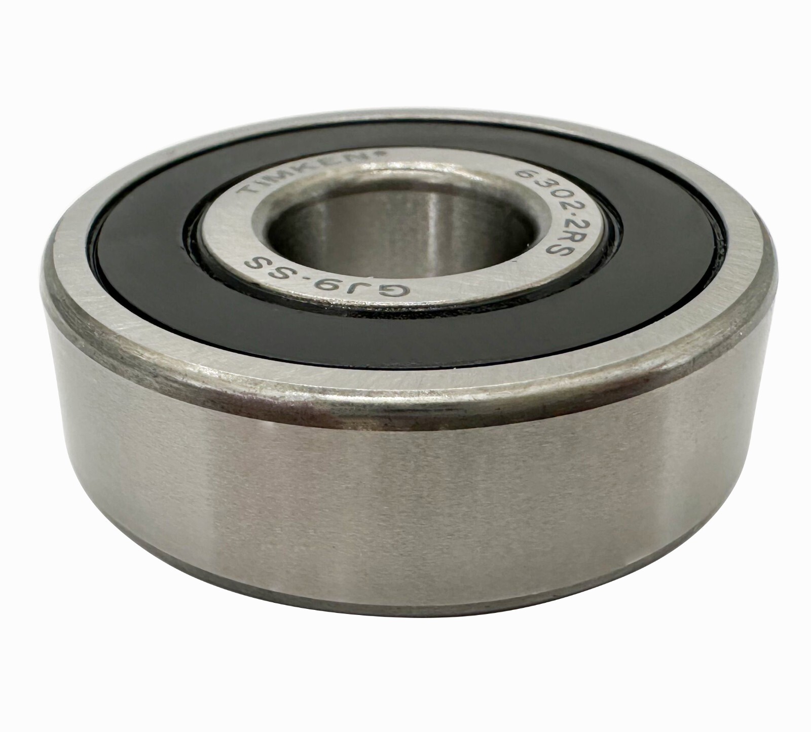 (2 PACK) USA TIMKEN 6302-2RS 15X42X13MM Double Rubber Seal Ball Bearings