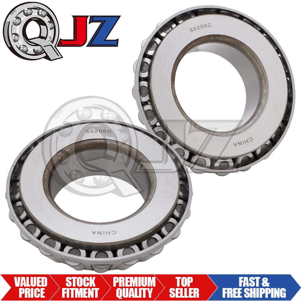 [2-Pack] 55206C Tapered Roller Bearing Single Cone [ 2-1/16 in Bore x 1.06 in W]