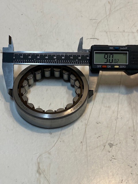 ZVL Cylindrical Roller Bearing R NU210ETNG 90mm OD 67mm Bore 20mm Thick