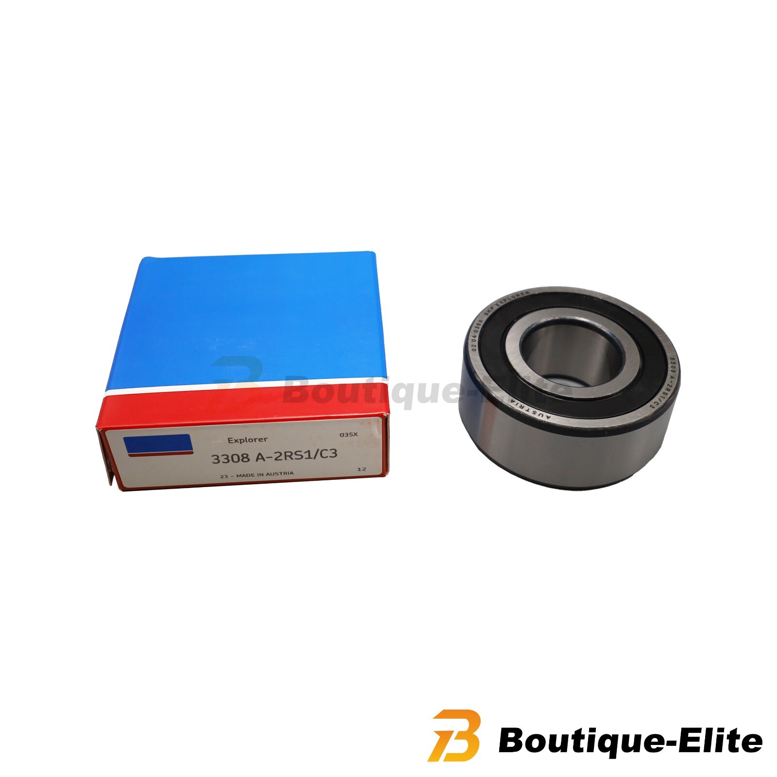 1x Double Row Angular Contact Ball Bearing for SKF 3308 A 2RS1/C3 40x90x36.5mm