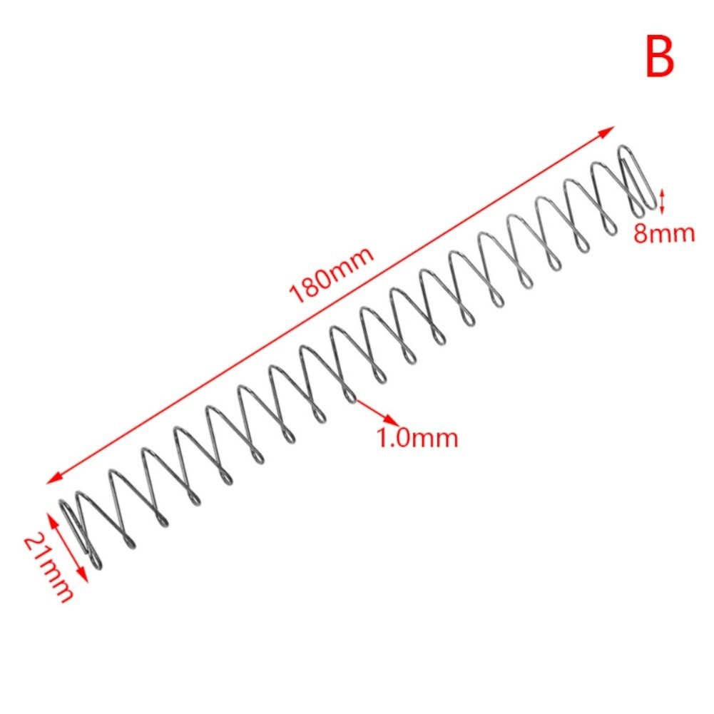 Compression Spring for Square Flat Design with 1.0mm Wire Diameter for Toys