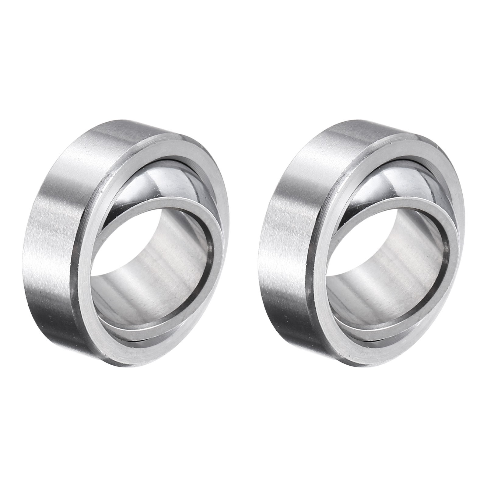 2 Pcs 12x22x7mm GE6C Spherical Plain Bearing Bearing Steel Bearing ABEC-3