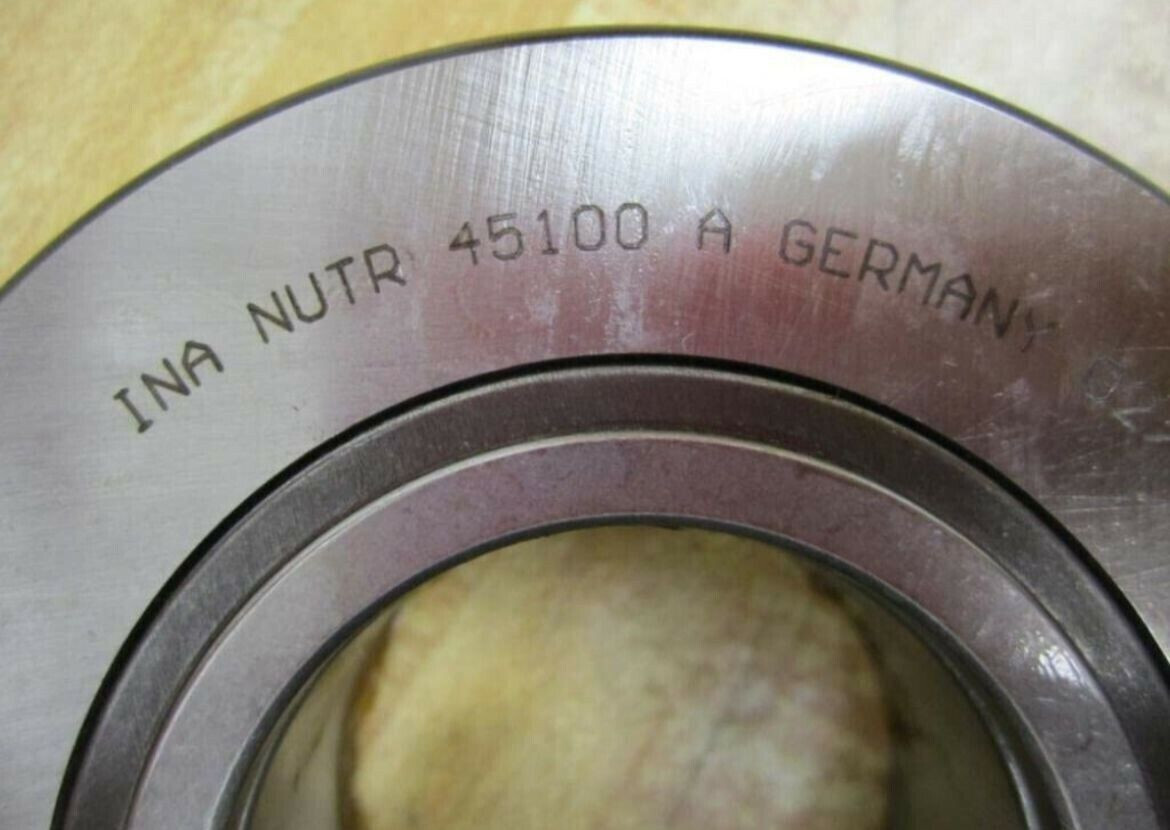 INA NUTR45100 Track Roller, Yoke Type, Unsealed, Metric, Steel 45x100x32x30 mm