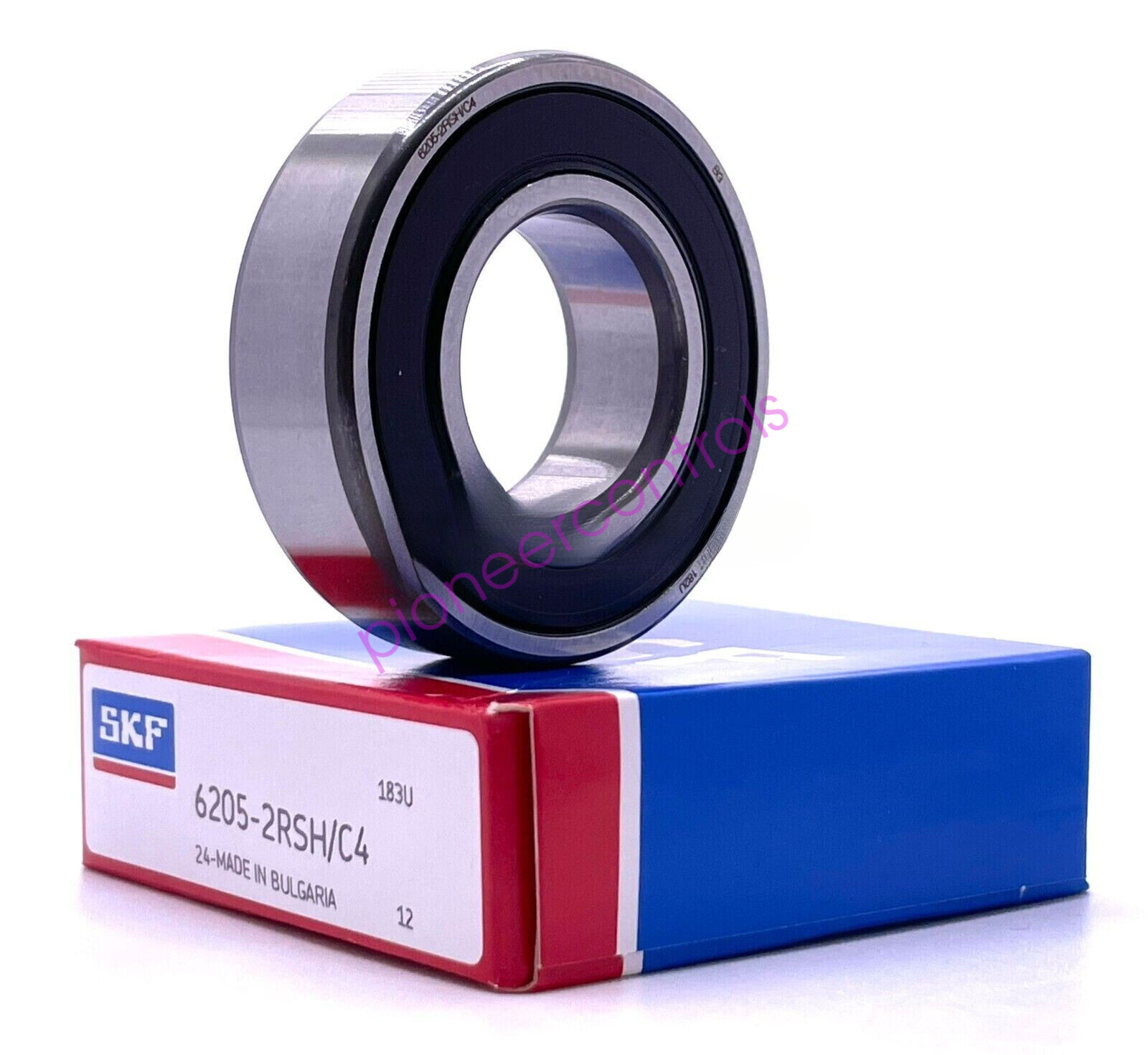 SKF 6205-2RSH/C4 25x52x15mm SKF Rubber Sealed Deep Groove Ball Bearing