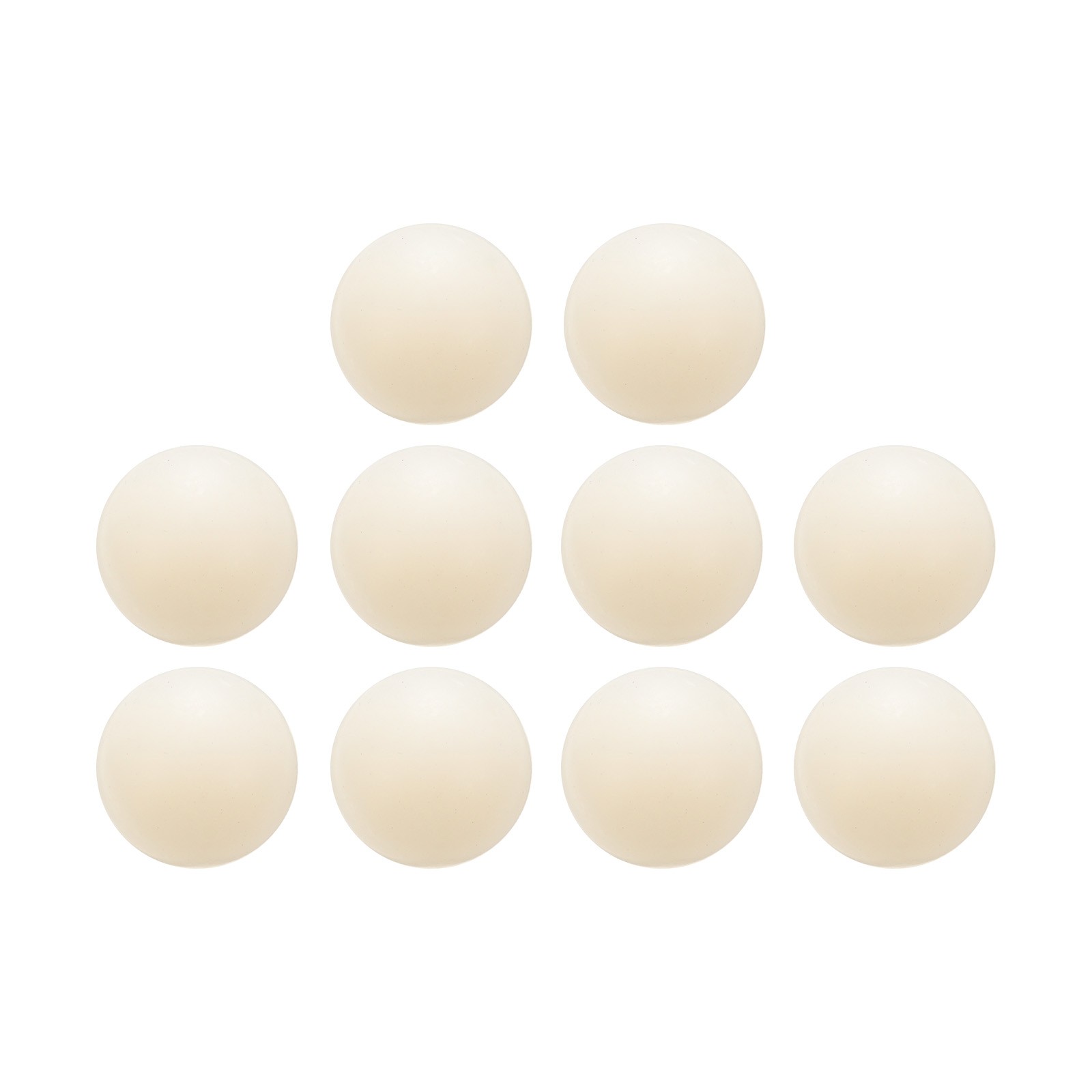 10pcs Nylon Bearing Balls 3/4″ 19.05mm Solid Plastic Balls