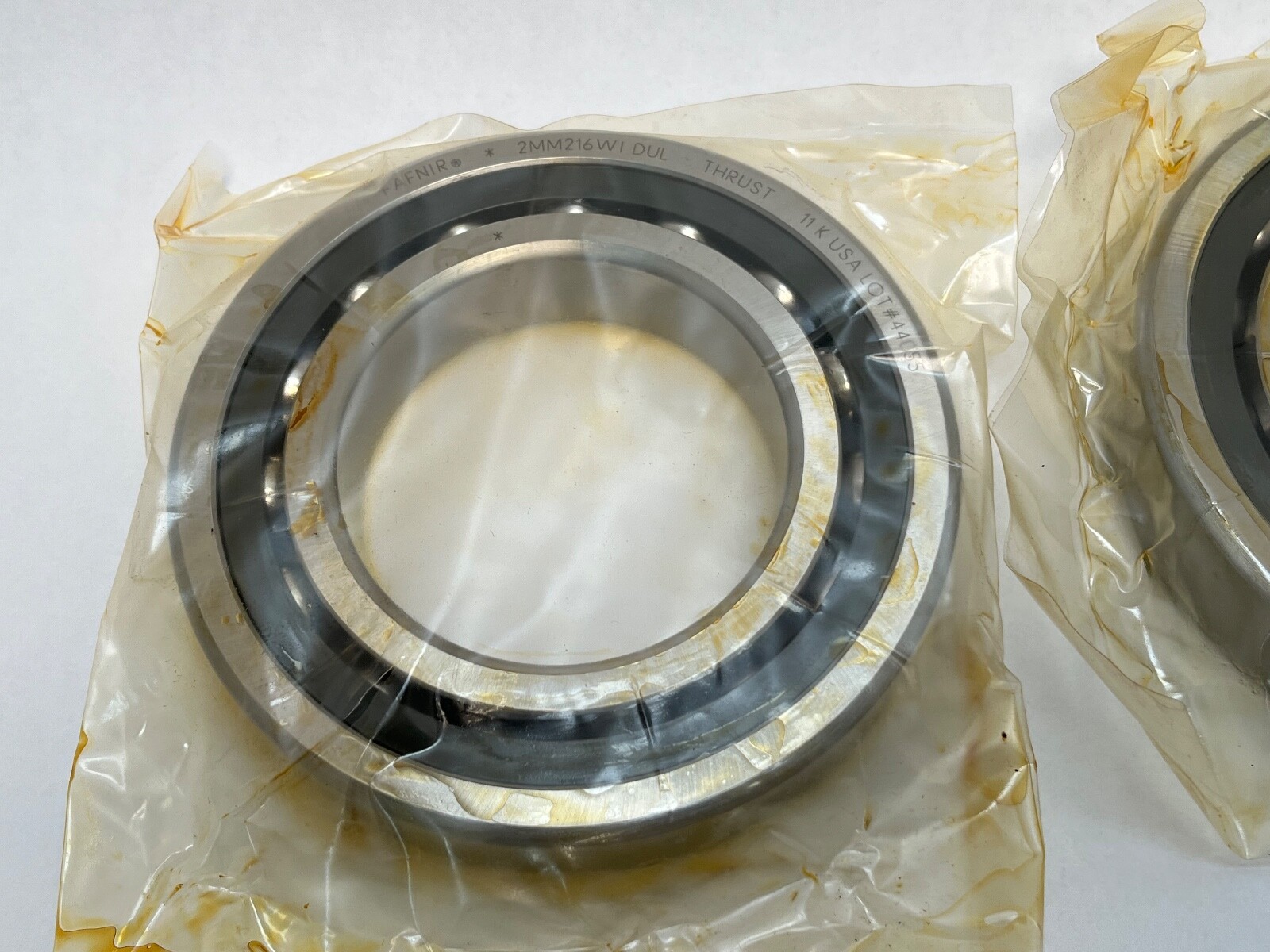 Fafnir 2MM216WI-DUL Angular Bearing 80x140x26 mm 7216C 2MM-216-WI-DUL USA 2 Pcs