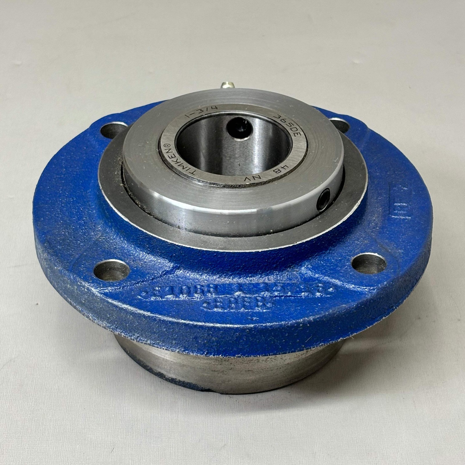 ROYERSFORD Type E Piloted Flange Bearings 1-3/4″ Non-Expansion Blue 20-06-0112