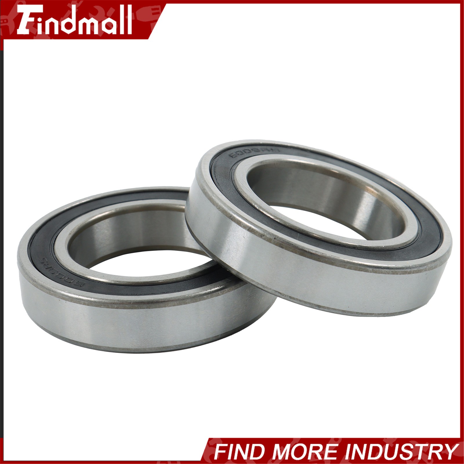Findmall 6009-2RS Deep Groove Bearings 10 Pack 45x75x16mm Pre-Lubed Sealed