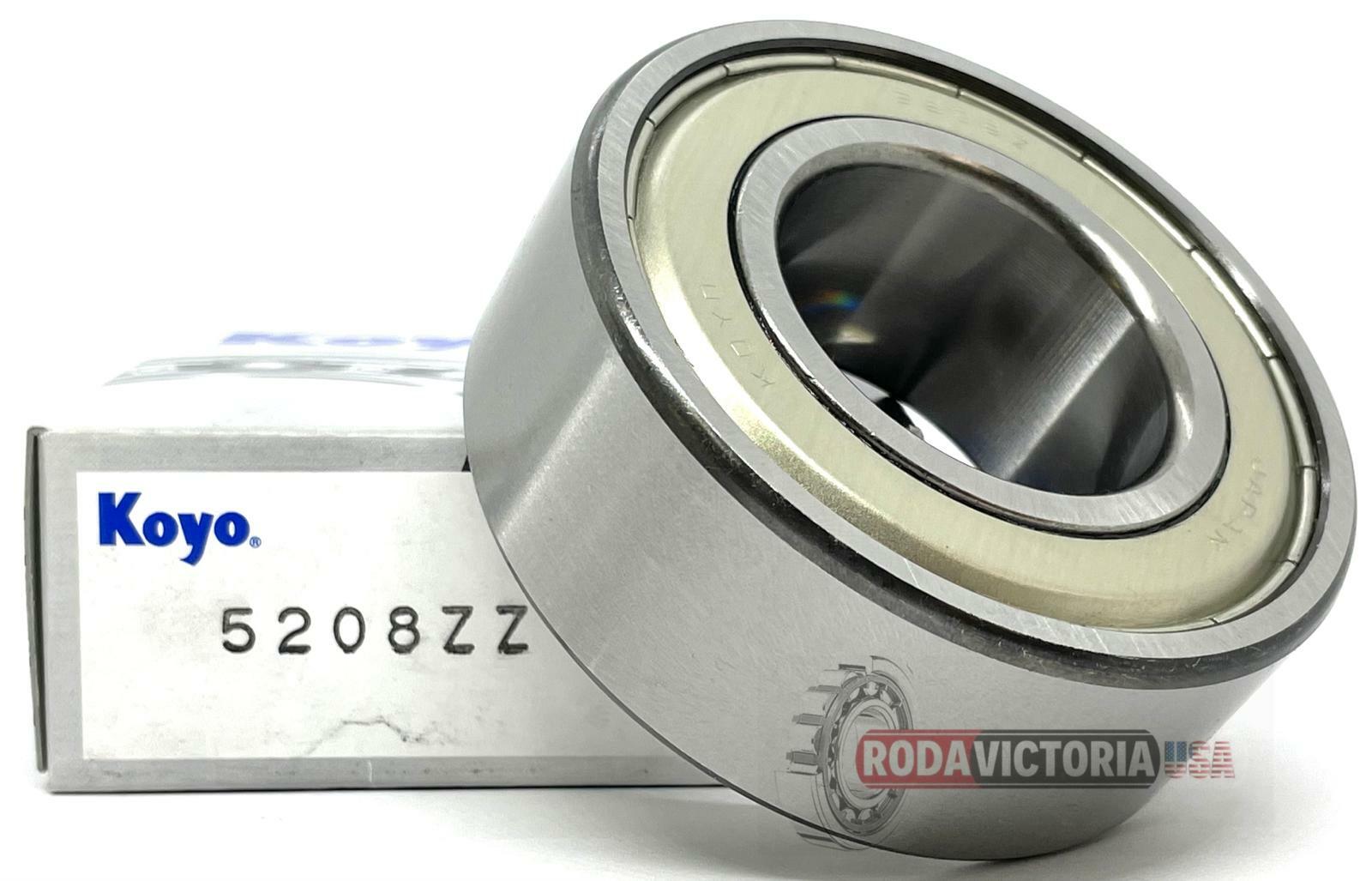 KOYO JAPAN Ball Bearing 5208 ZZ C3 5208ZZ 40 x 80 x 30.2mm new in box 3208ZZ