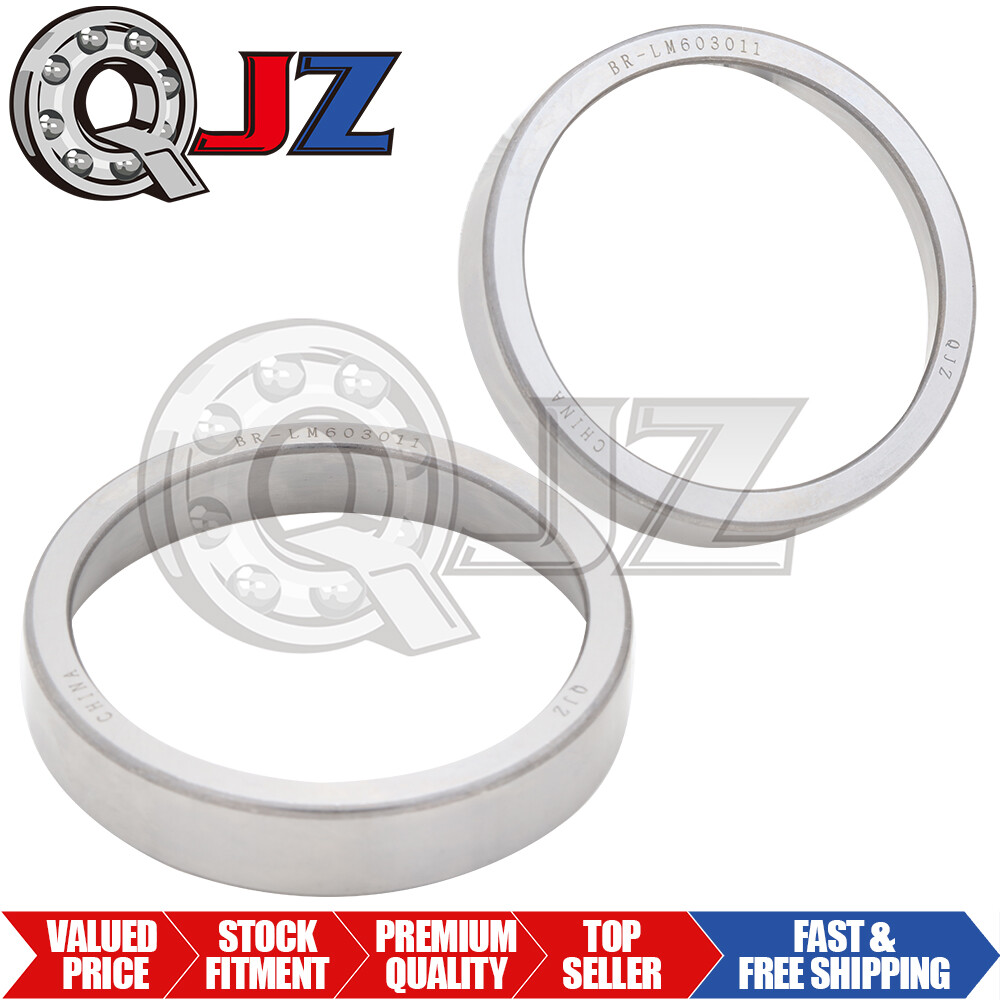 [2-Pack] LM603011 Tapered Roller Bearing Single Cup [3.063 in OD x 0.594 in W]