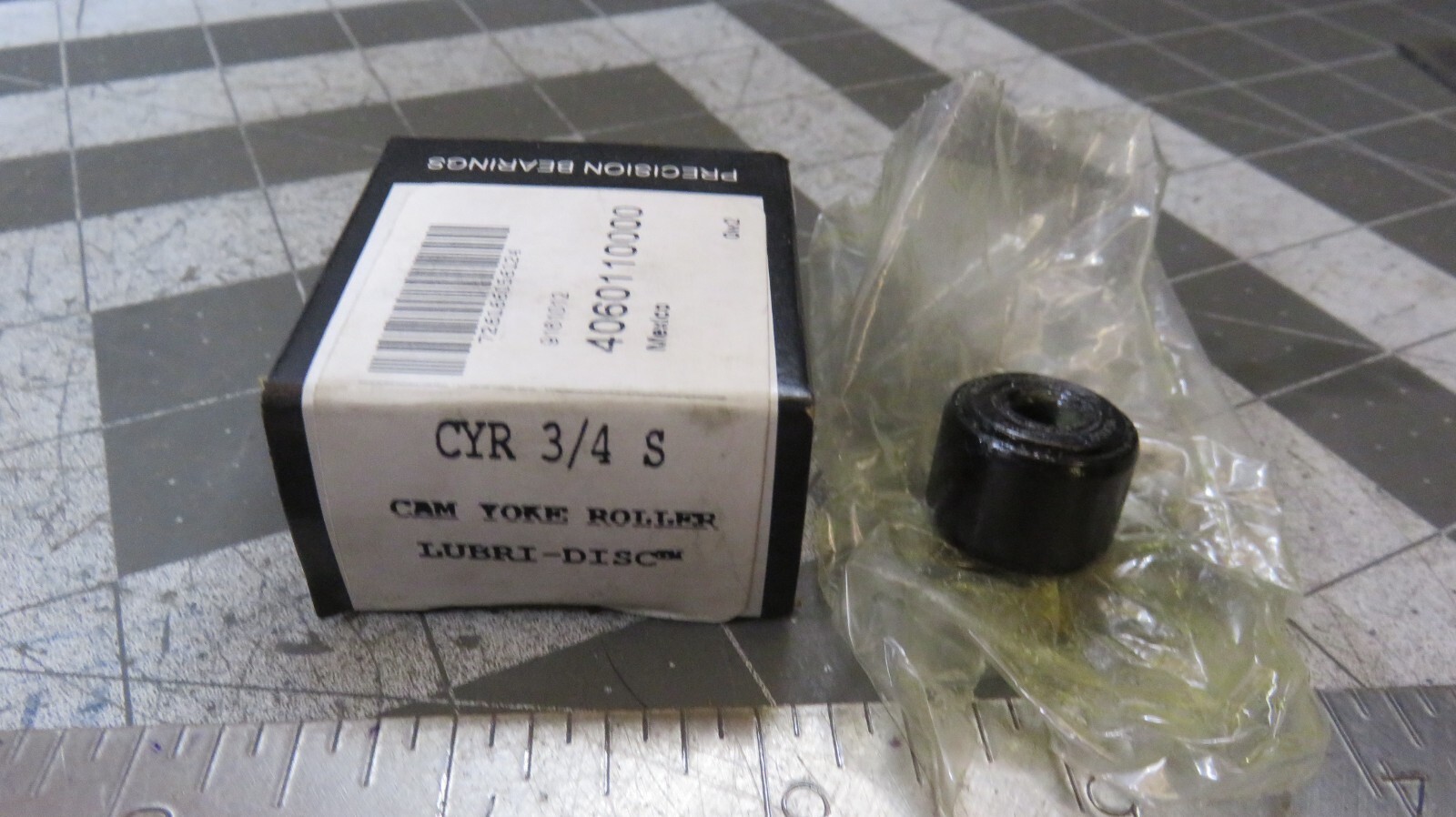 McGill CYR 3/4S Cam Yoke Roller Bearing 0.25″ Bore 0.75″ OD 0.5″ Wide