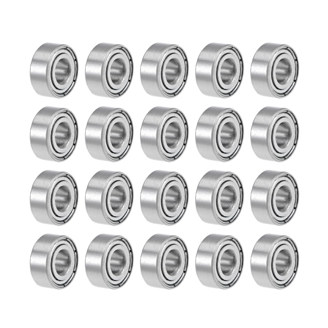 10 Pcs 4x10x4mm MR104ZZ Ball Bearings Double Shielded Z2 Bearing for Machine