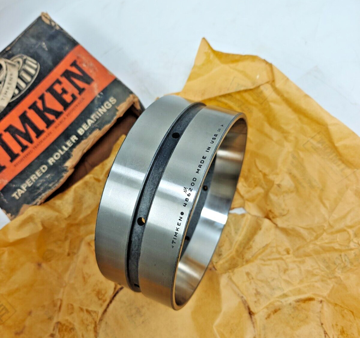 48620D Timken NEW Tapered Roller Bearing Double Row Cup Only 48620 D Timken USA