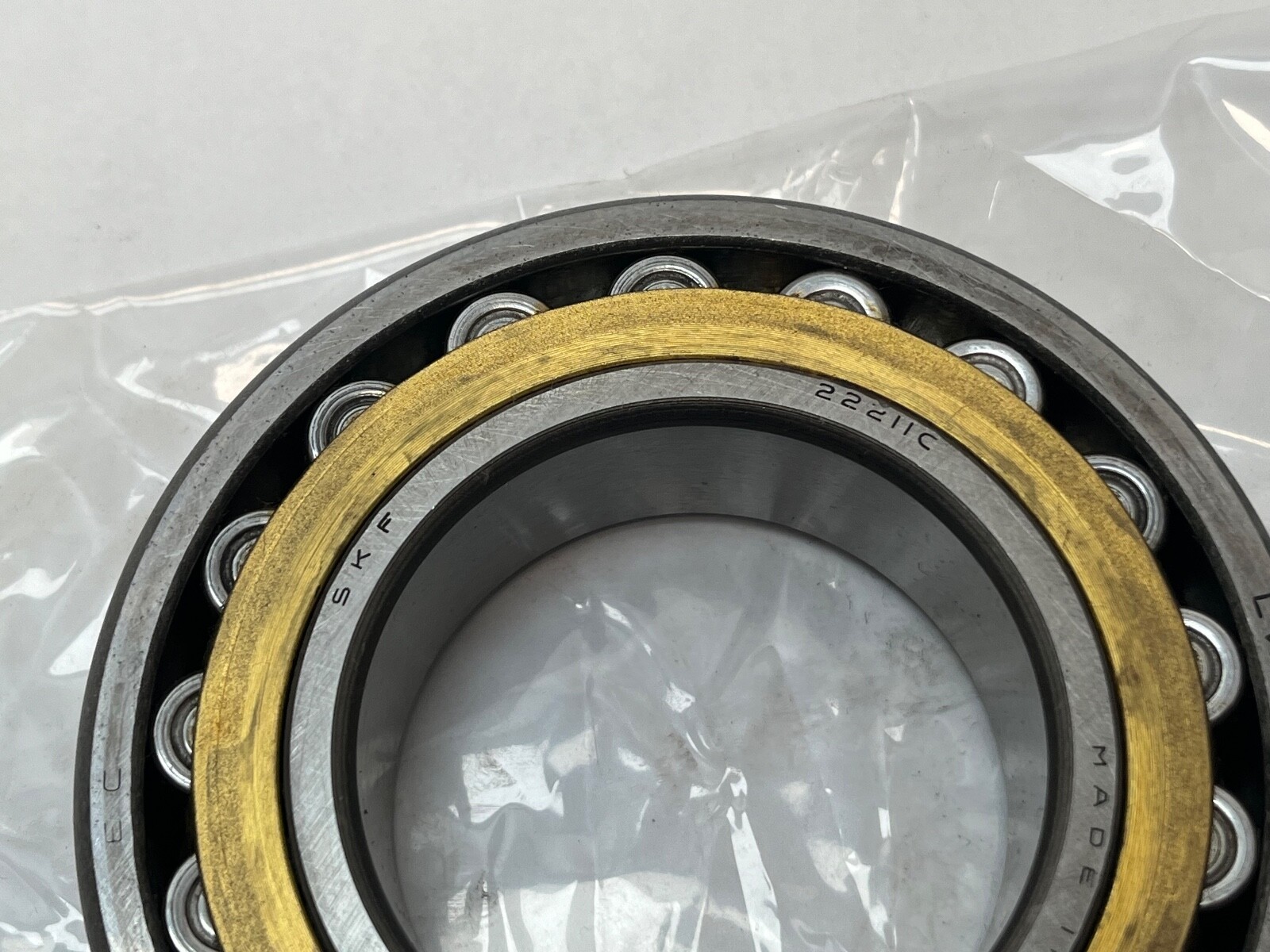 SKF 22211-CY Spherical Bearing 55x100x25 mm 22211-C-Y 22211CCY USA